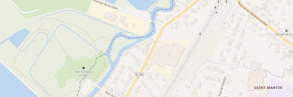 Plan du 22B Rue Eugène Péreire à Ballancourt-sur-Essonne