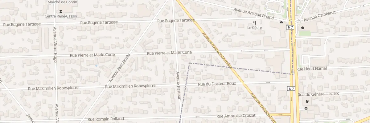 Plan du 26 Av Pasteur à Paray-Vieille-Poste