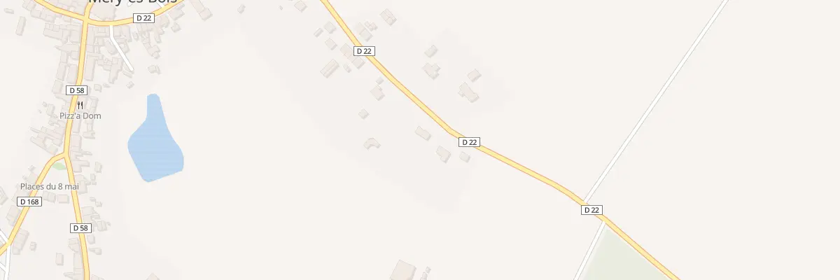 Plan du 52A Rte des Bassineries à Méry-ès-Bois