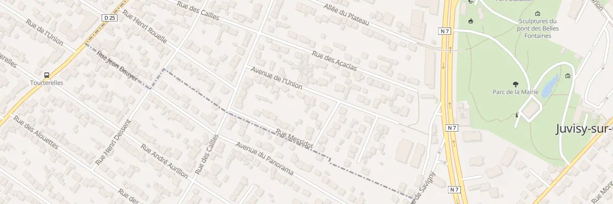 Plan du 15 Av de l’Union à Juvisy-sur-Orge