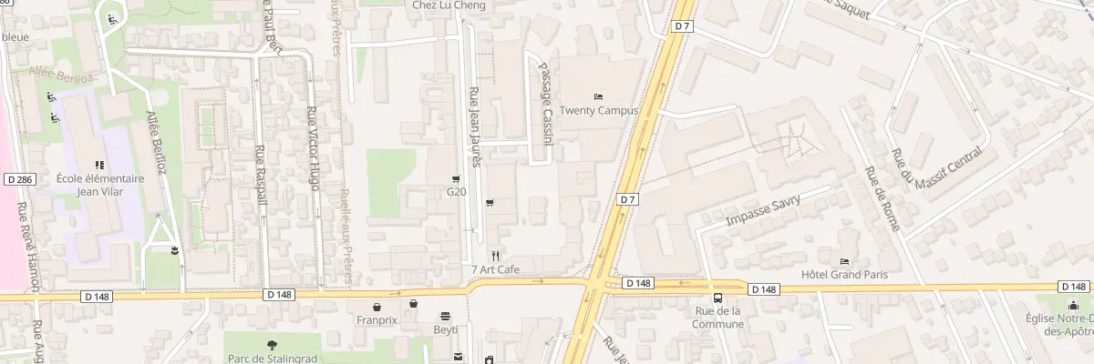 Plan du 149 Rue Jean Jaurès à Villejuif