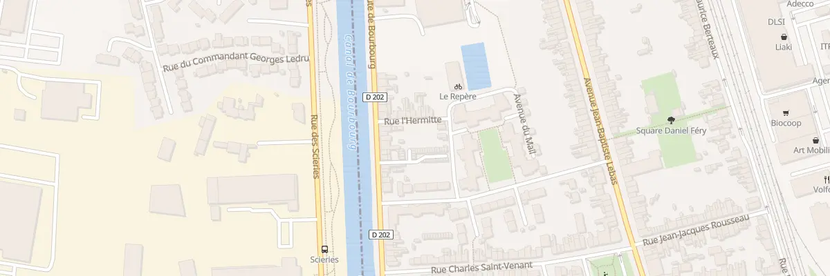 Plan du 34 Rte de Bourbourg à Coudekerque-Branche