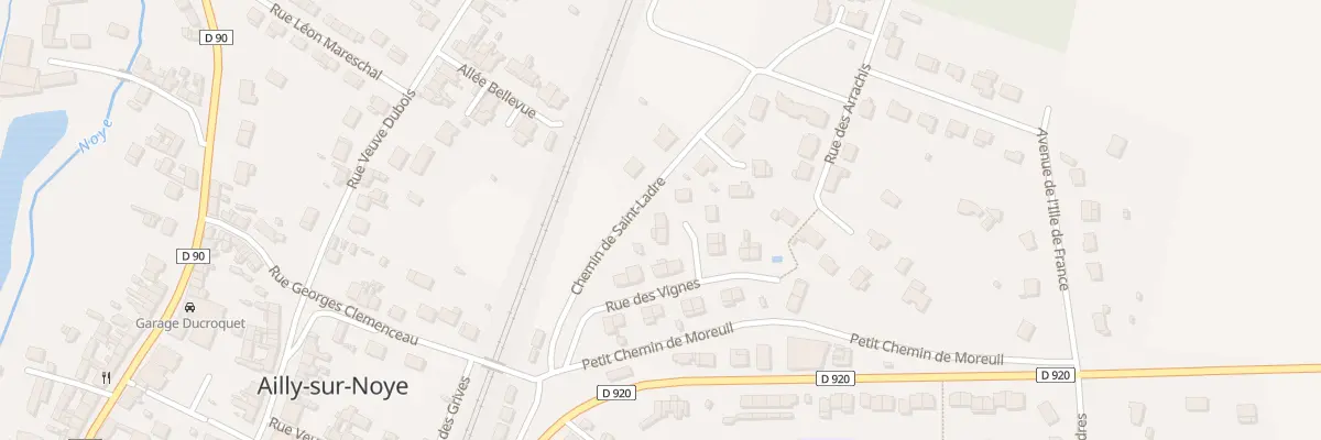 Plan du 17 Rue des Vignes à Ailly-sur-Noye