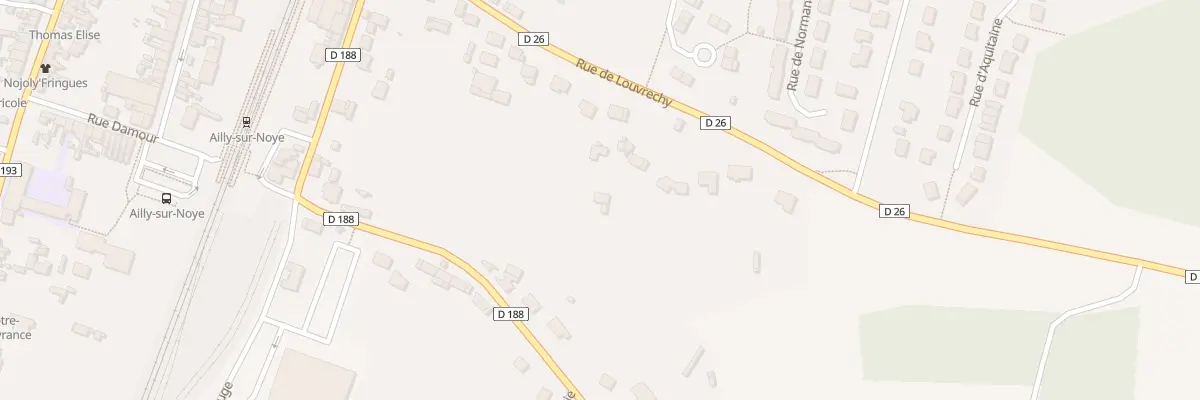 Plan du 16B Rue de Louvrechy à Ailly-sur-Noye