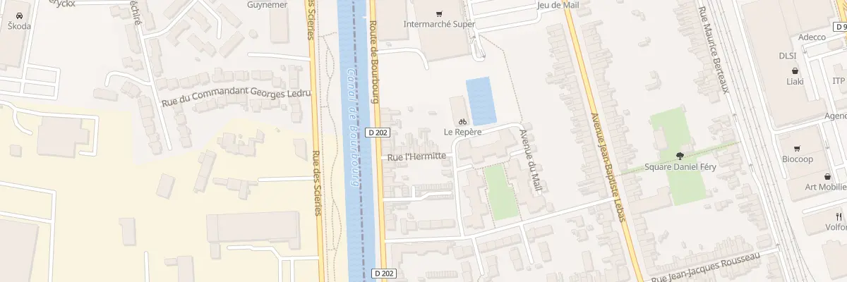 Plan du 7 Rue l’Hermitte à Coudekerque-Branche
