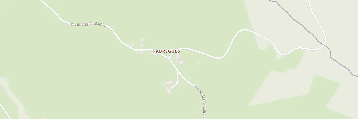 Plan du 5049 Fabregues à Escandolières