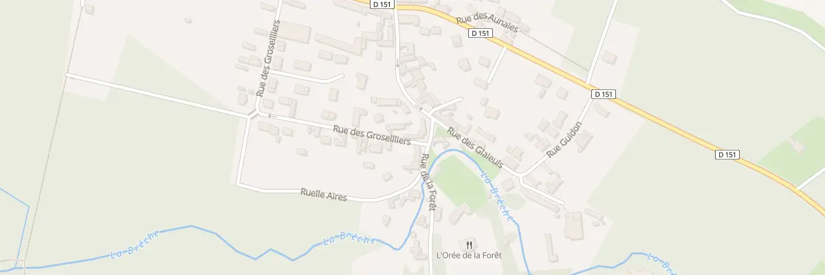 Plan du 341 Rue des Groseilliers à Étouy