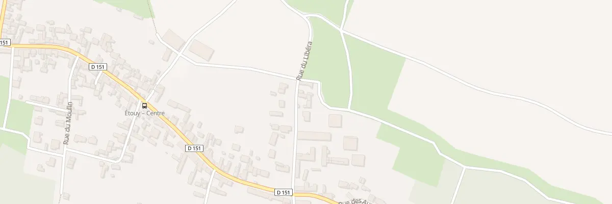 Plan du 146 Rue du Libera à Étouy