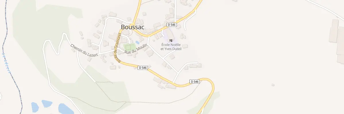 Plan du 30 Imp Bellevue à Boussac
