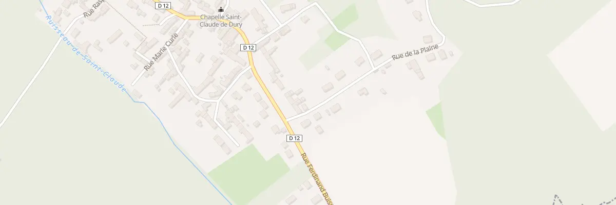 Plan du 517 Rue Ferdinand Buisson à Bury