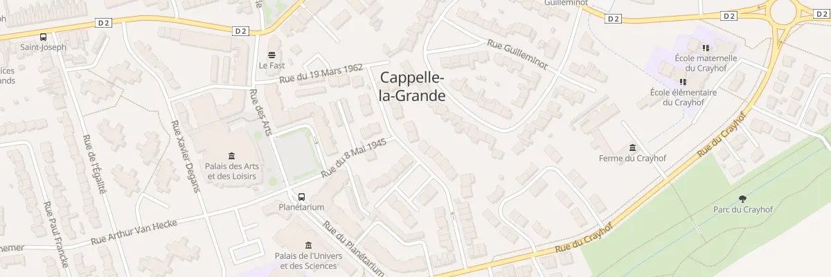 Plan du 8 Rue des Anciens Afn à Cappelle-la-Grande