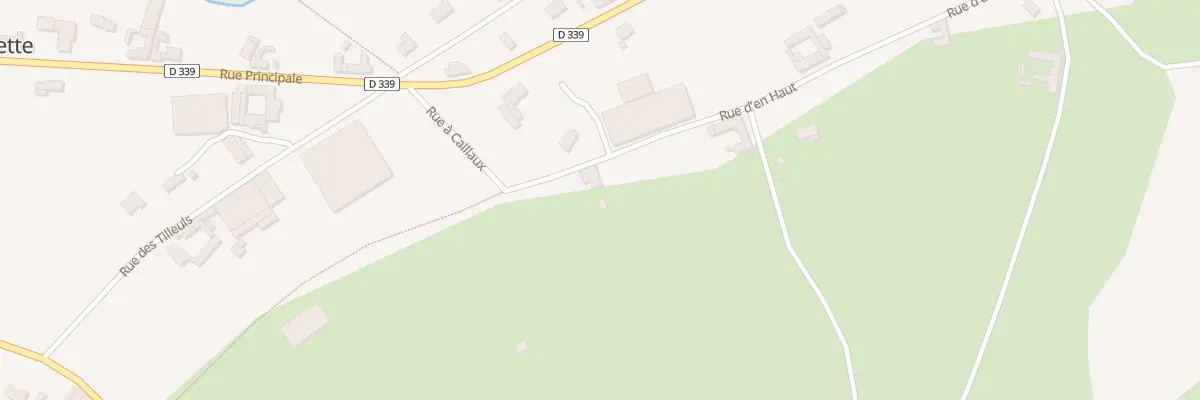 Plan du 19 Rue d’En Haut à Rebreuviette