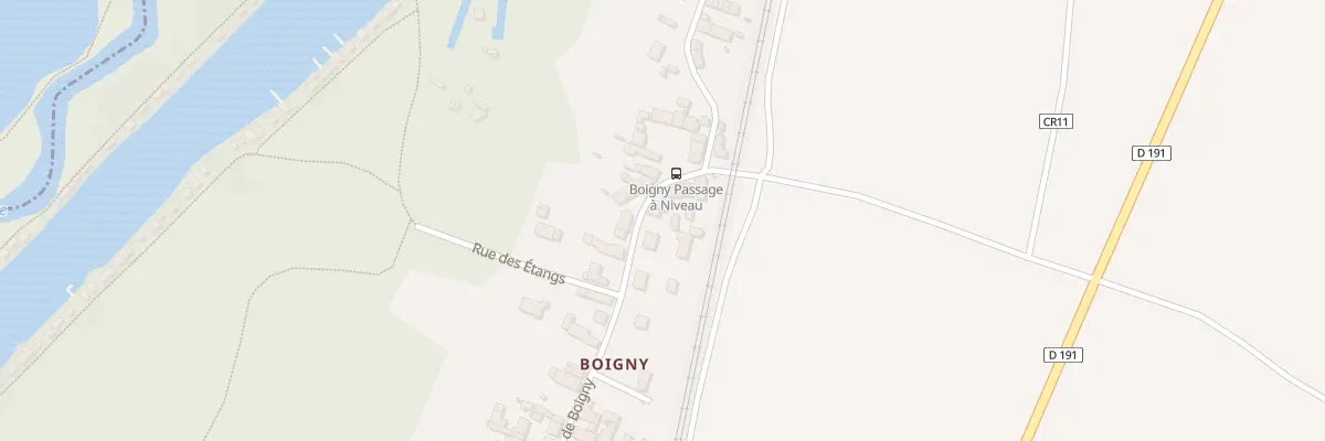 Plan du 60 Rue de Boigny à Baulne