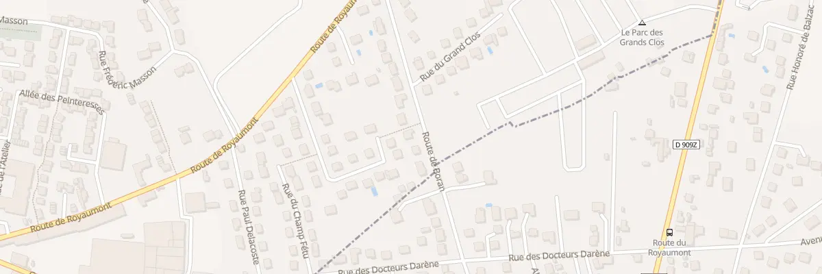 Plan du 18 Rte de Boran à Asnières-sur-Oise