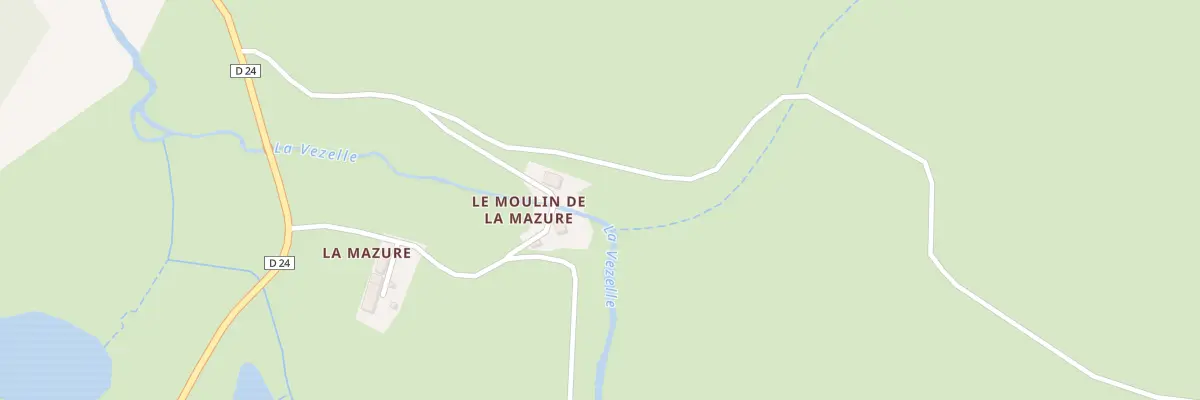Plan du 1 Le Moulin de la Mazure à Saint-Priest