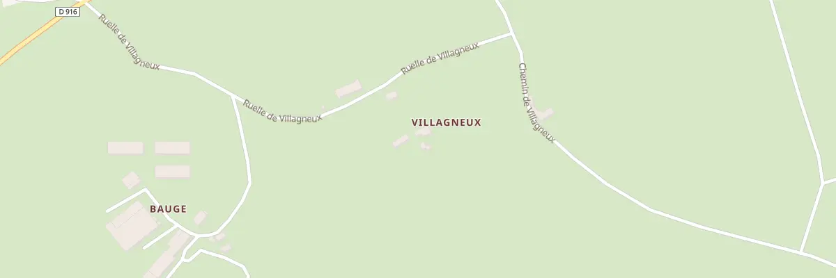 Plan du 5279 Villagneux à Treignat