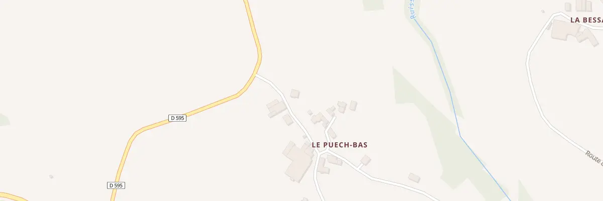 Plan du 5171 Puech Bas à Mayran