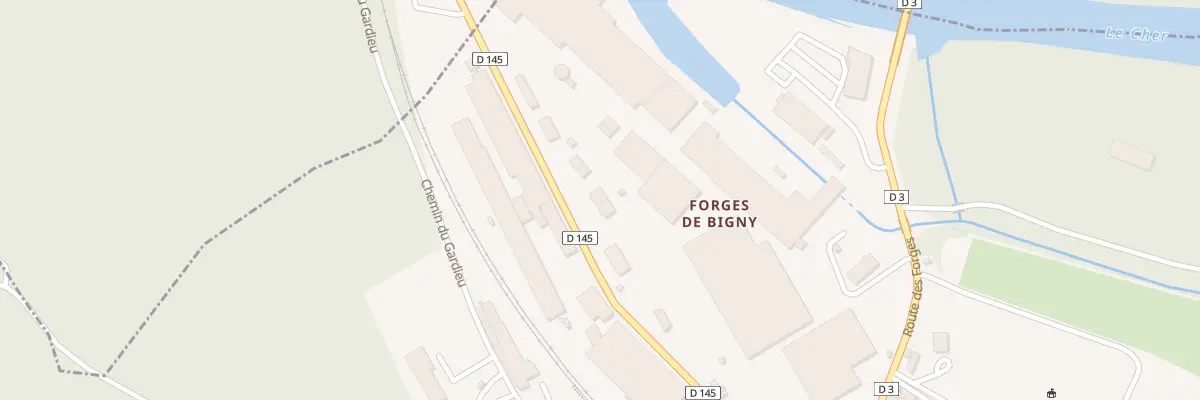 Plan du 12 Rte de Crézancay à Vallenay