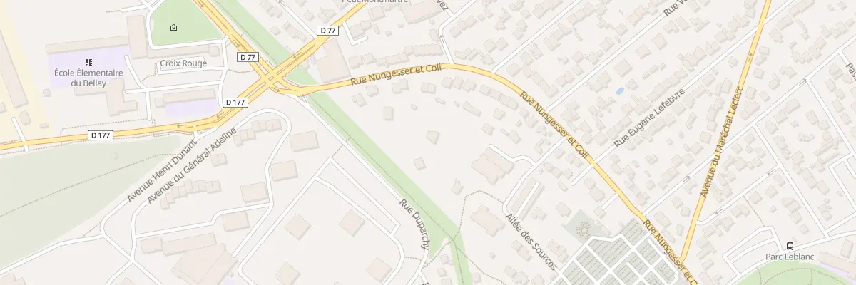 Plan du 53 Rue Nungesser et Coli à Viry-Châtillon
