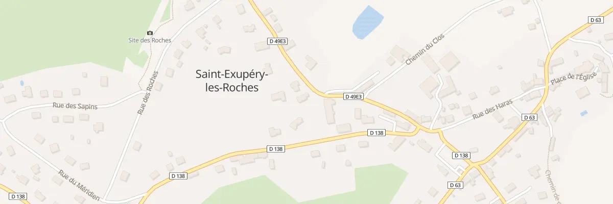 Plan du 5370 Rue des Sabotiers à Saint-Exupéry-les-Roches