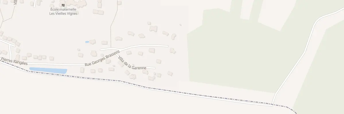 Plan du 16 Rue Georges Brassens à La Ferté-Alais