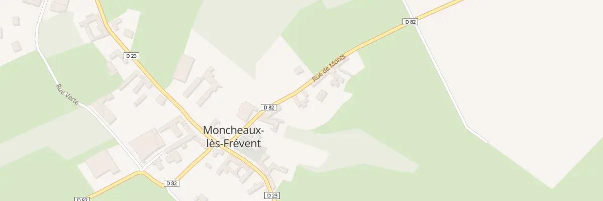 Plan du 126 Rue de Monts à Moncheaux-lès-Frévent