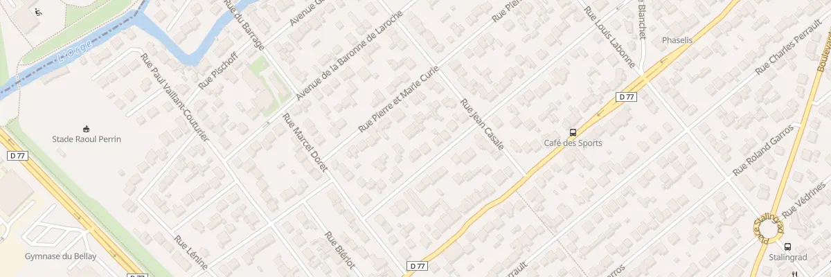 Plan du 90 Rue du Docteur Calmette à Viry-Châtillon