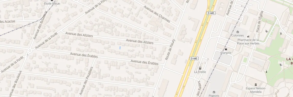 Plan du 5 Av des Aliziers à Viry-Châtillon