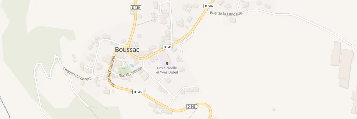 Plan du 5263 Imp du Levant à Boussac