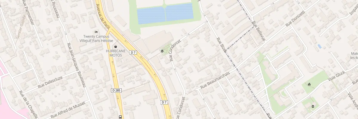 Plan du 64 Rue Condorcet à Villejuif