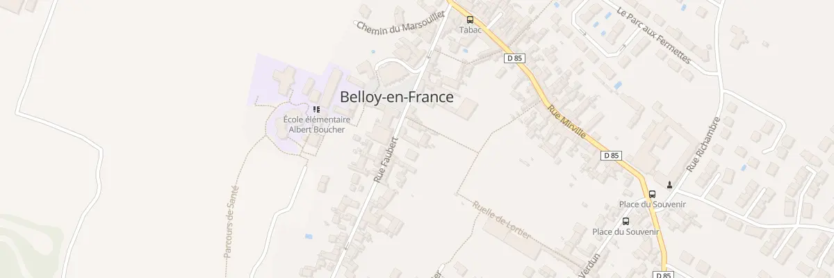 Plan du 17C Rue Faubert à Belloy-en-France