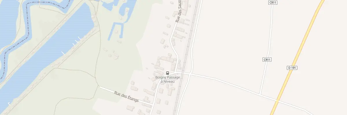 Plan du 83 Rue de Boigny à Baulne