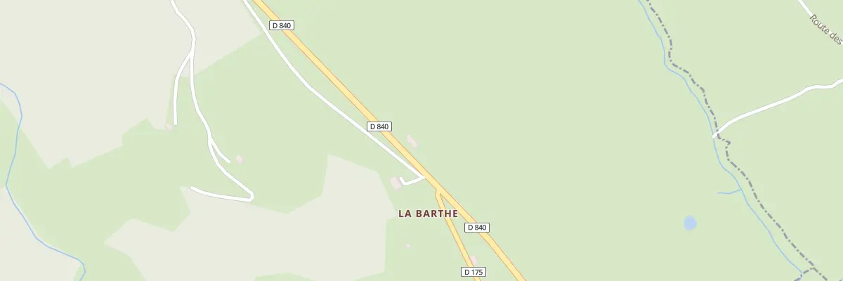 Plan du 5286 La Barthe à Auzits