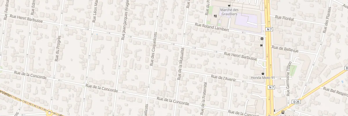 Plan du 35 Rue de la Mutualité à Athis-Mons