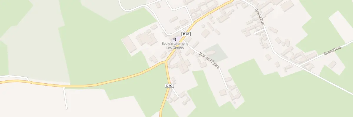 Plan du 23 Rue de Rely à Linghem