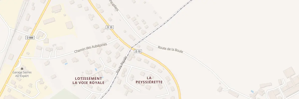 Plan du 5392F La Boulette à Camjac