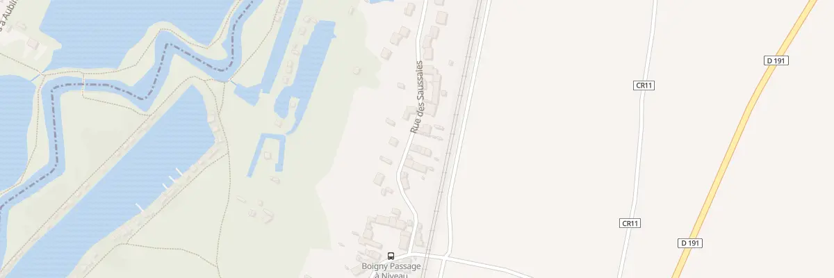 Plan du 18 Rue des Saussaies à Baulne