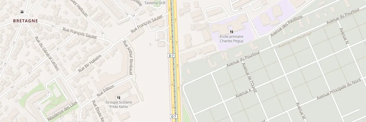 Plan du 227B Av de Fontainebleau à Thiais