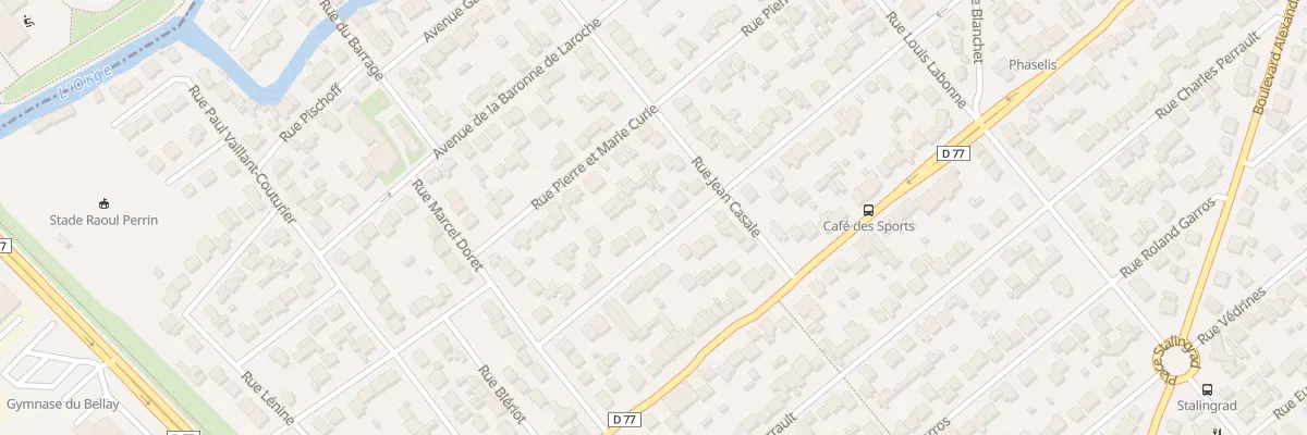 Plan du 88 Rue du Docteur Calmette à Viry-Châtillon
