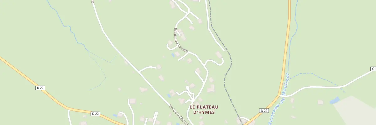 Plan du 237 Rte du Levant à Auzits