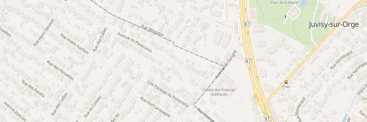 Plan du 14 Av du Panorama à Savigny-sur-Orge