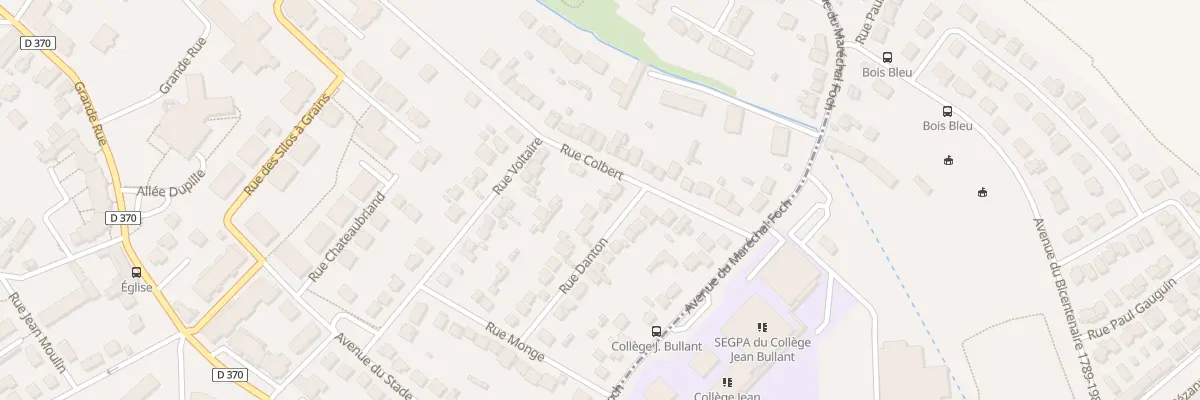 Plan du 4 Rue Danton à Ézanville