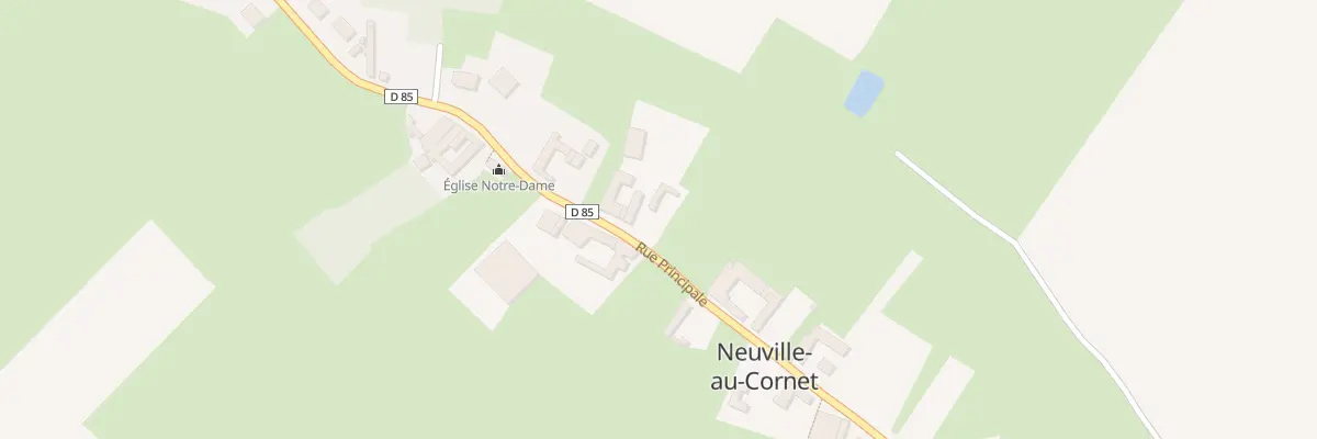 Plan du 27 Rue Principale à Neuville-au-Cornet