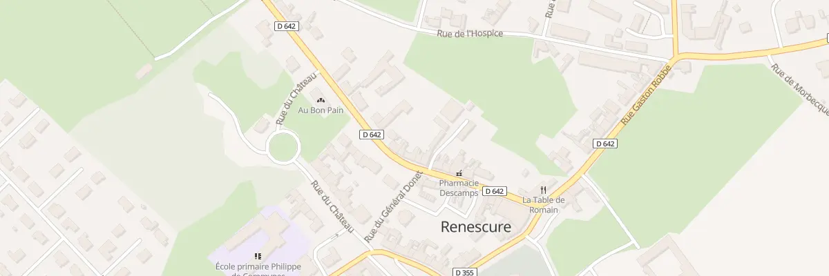 Plan du 28 Rue de Saint Omer à Renescure