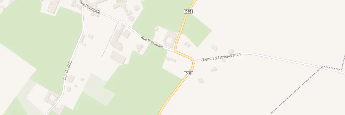 Plan du 2 Rue Principale à Canettemont