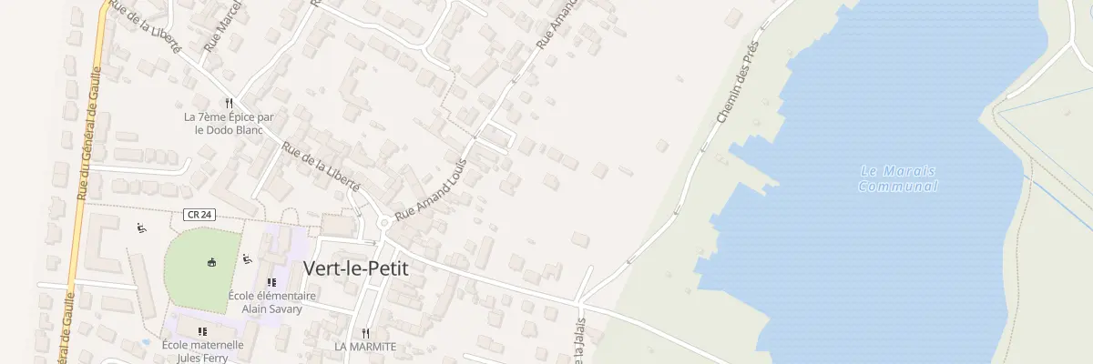 Plan du 22 Rue Amand Louis à Vert-le-Petit