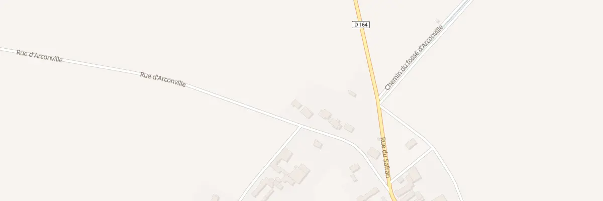 Plan du 13 Rue des Six Maisons à Batilly-en-Gâtinais
