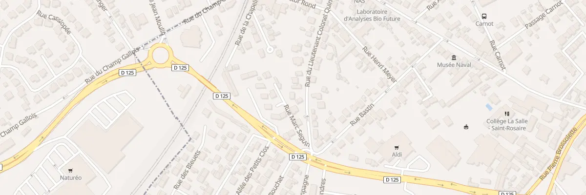 Plan du 26 Rue du Lnt Ci Quinette à Sarcelles