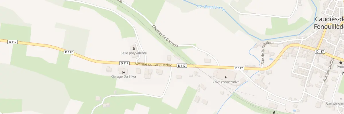 Plan du 124 Garroda à Caudiès-de-Fenouillèdes