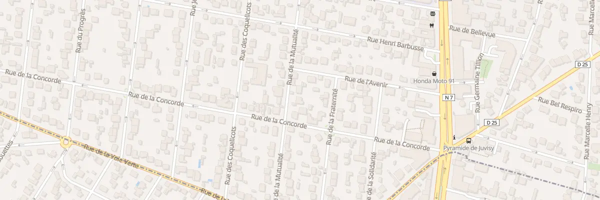 Plan du 22 Rue de la Mutualité à Athis-Mons